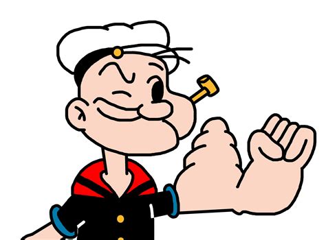 pics of popeye|popeye flexing his muscles.